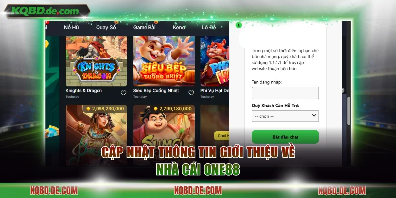 Giới thiệu chung về One88
